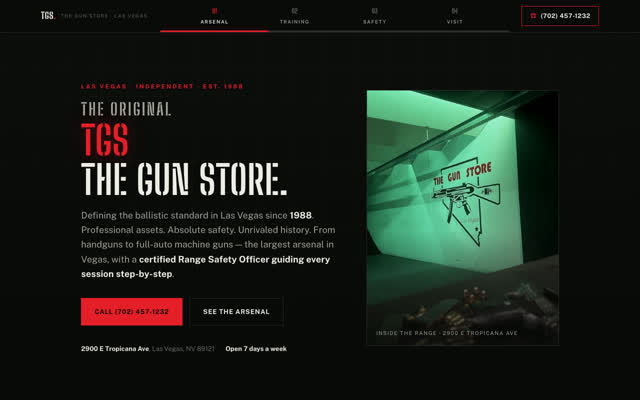The Gun Store rebuild